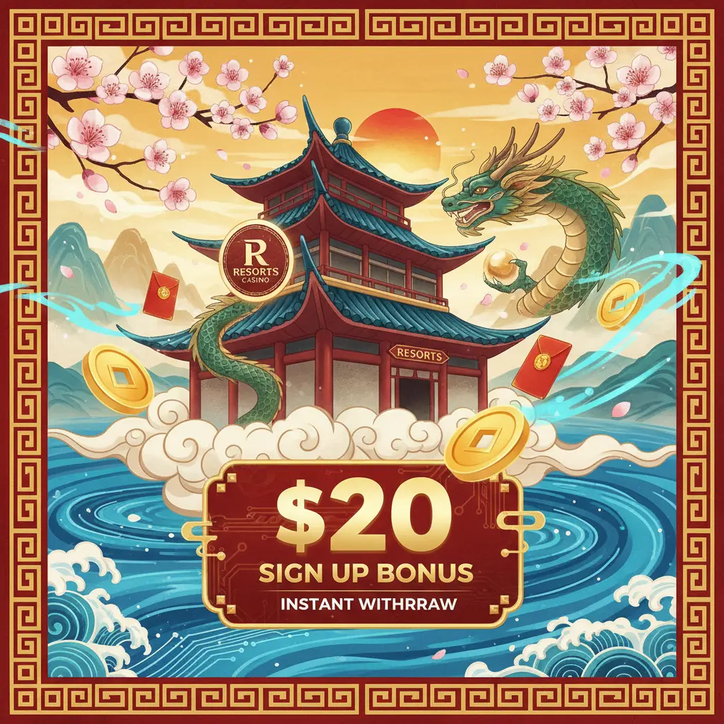 $20 sign up bonus instant withdraw - Resorts