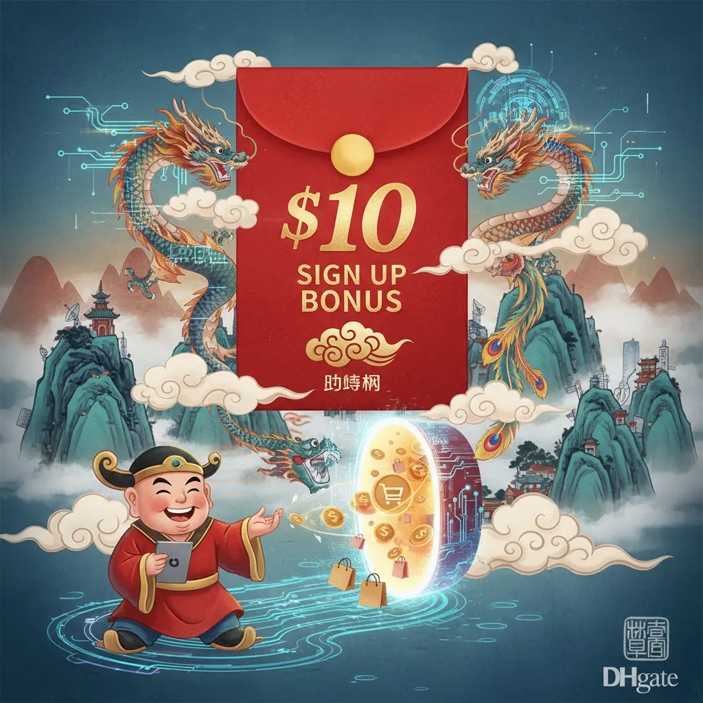 $10 sign up bonus - DHgate