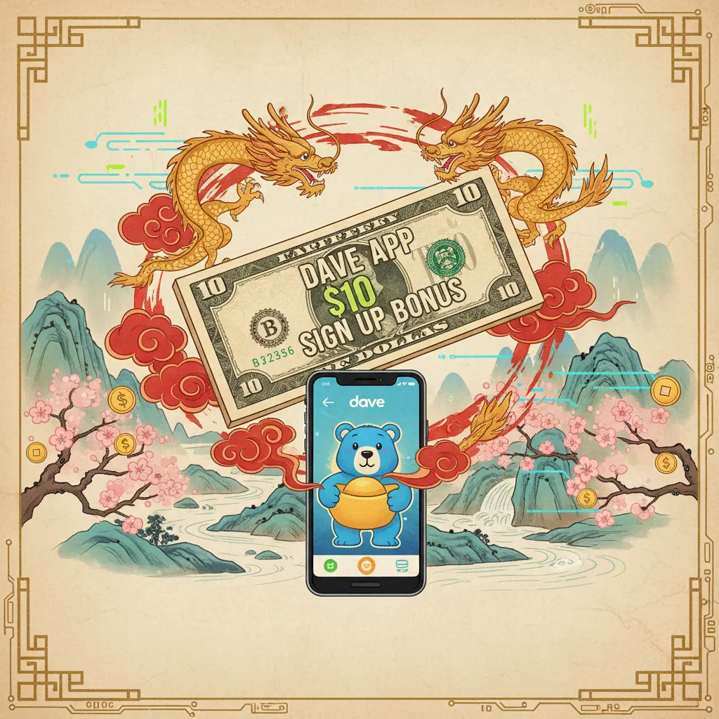 $10 sign up bonus - Dave