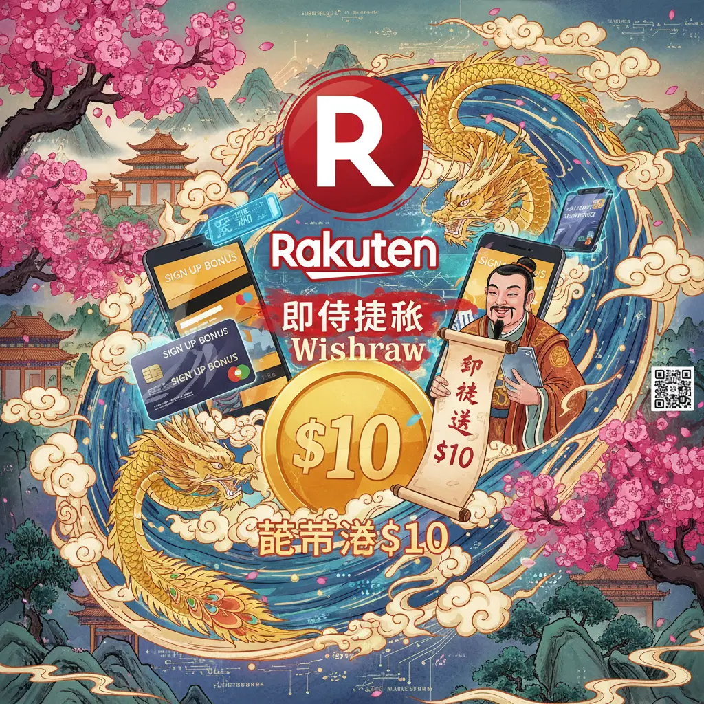 $10 sign up bonus instant withdraw - Rakuten
