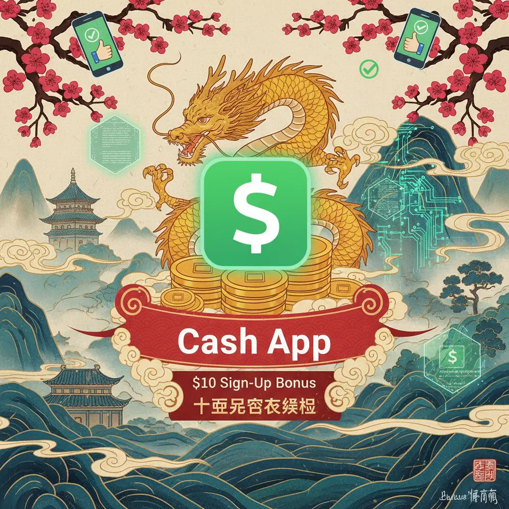 10 sign up bonus - Cash